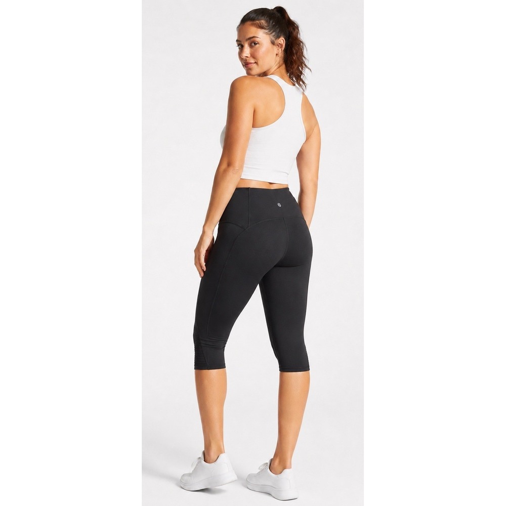 Lululemon Athletica Lean In Crop Leggings Navy Blue Size 8